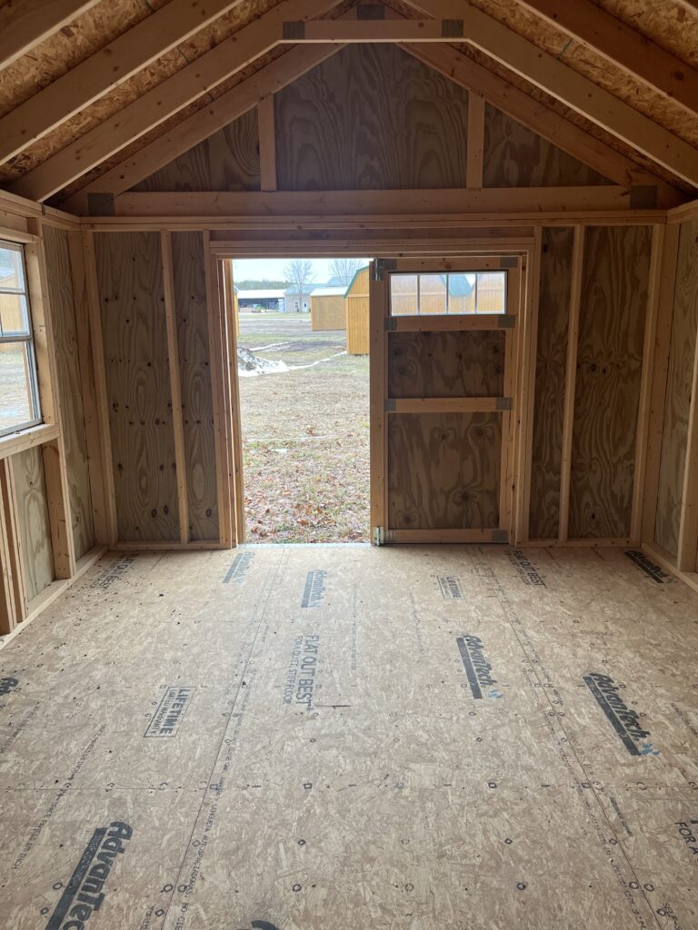12x16 Deluxe garden shed