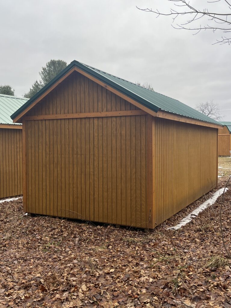 10x20 deluxe garden shed
