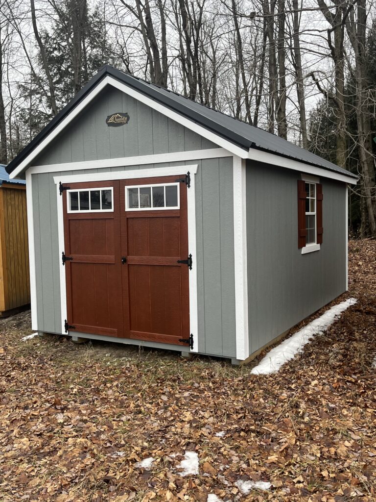 10x16 Deluxe garden shed
