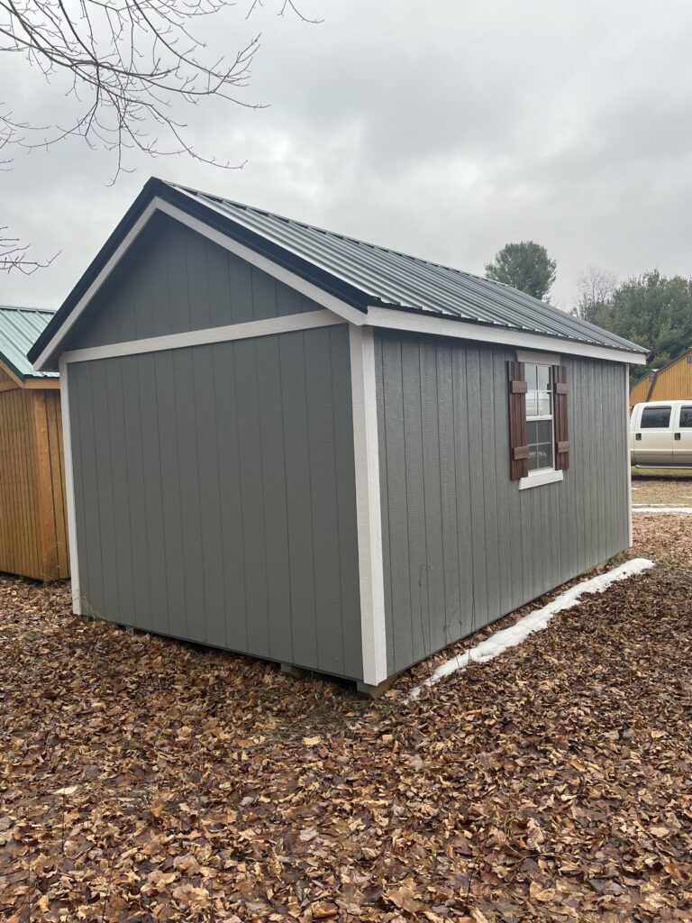 10x16 Deluxe garden shed