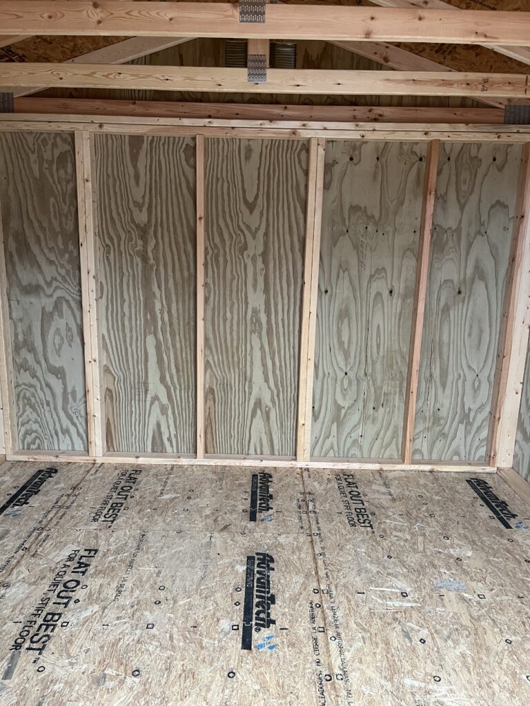 10x10 utility shed