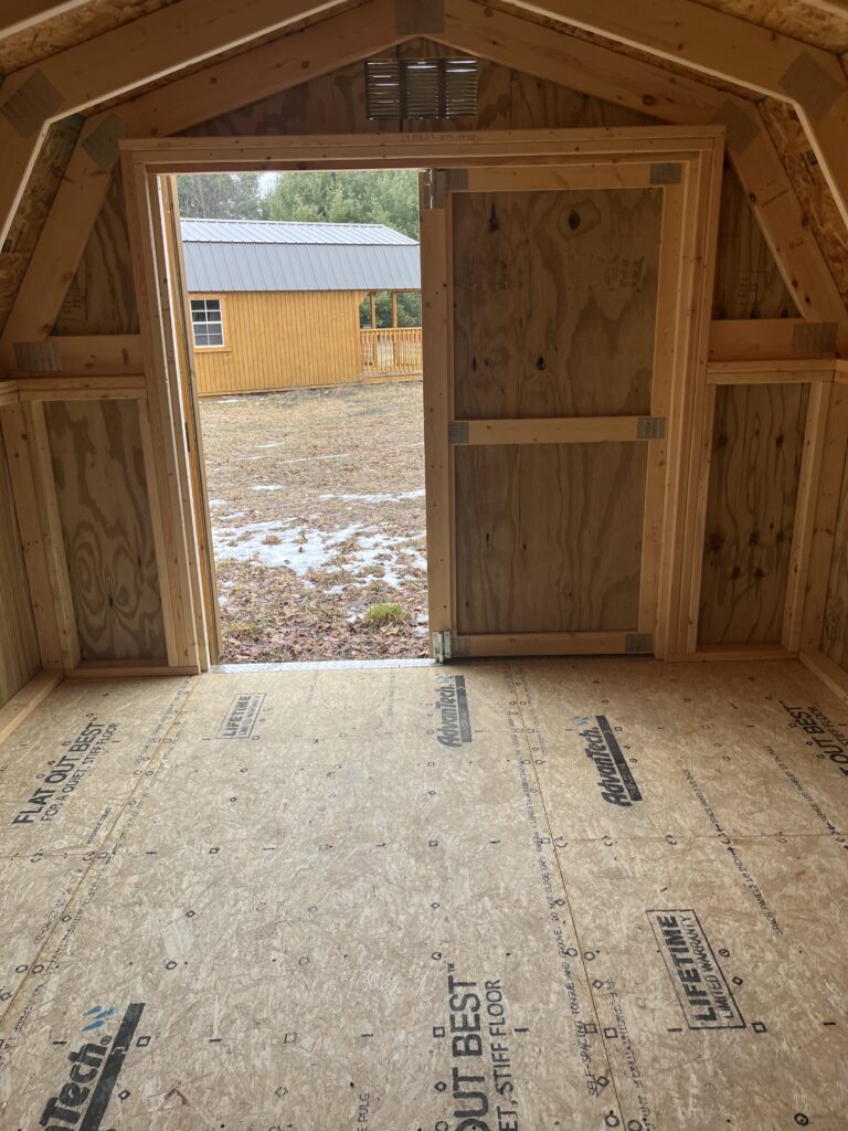 10x12 mini barn