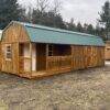 12x30 side lofted cabin