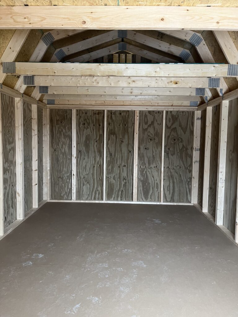 10x16 lofted barn