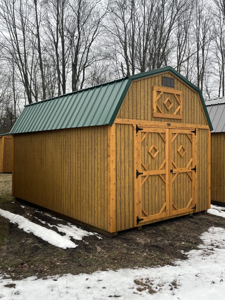 10x16 lofted barn