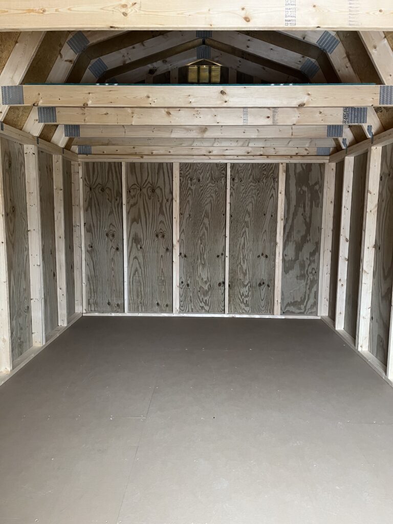 10x16 lofted barn