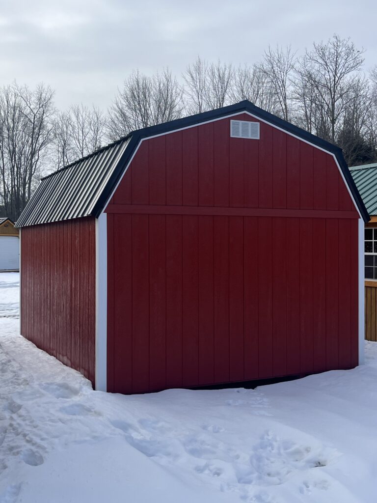 12x16 lofted barn