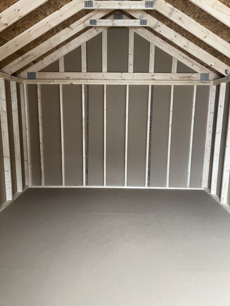 12x16 Deluxe Garden Shed