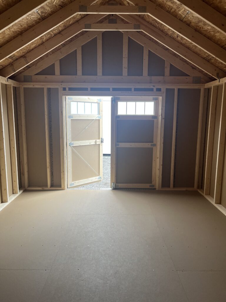 12x16 Deluxe Garden Shed