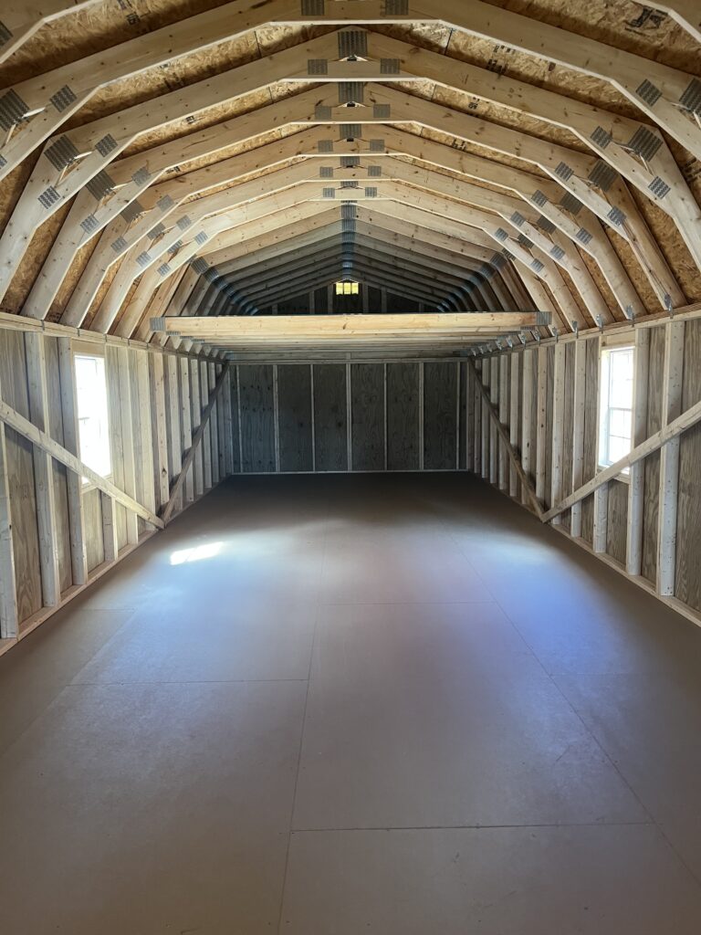 14x48 lofted cabin