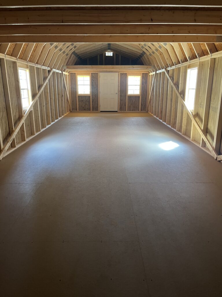 14x48 lofted cabin