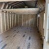 12x20 Side lofted cabin