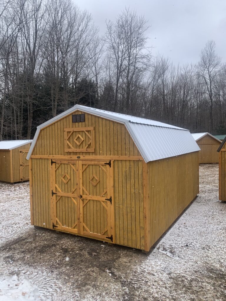 12x20 Lofted barn