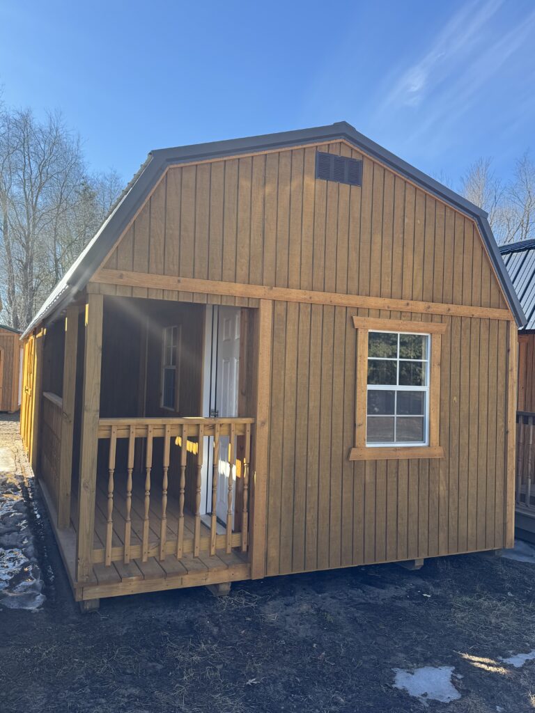 12 x 30 Side Lofted Cabin