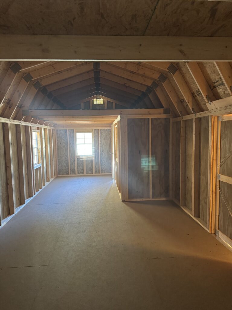 12 x 30 Side Lofted Cabin