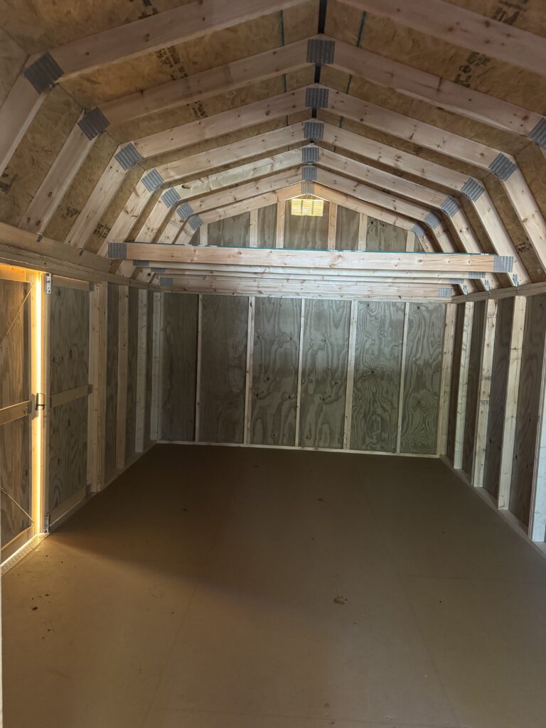 12 x 30 Side Lofted Cabin