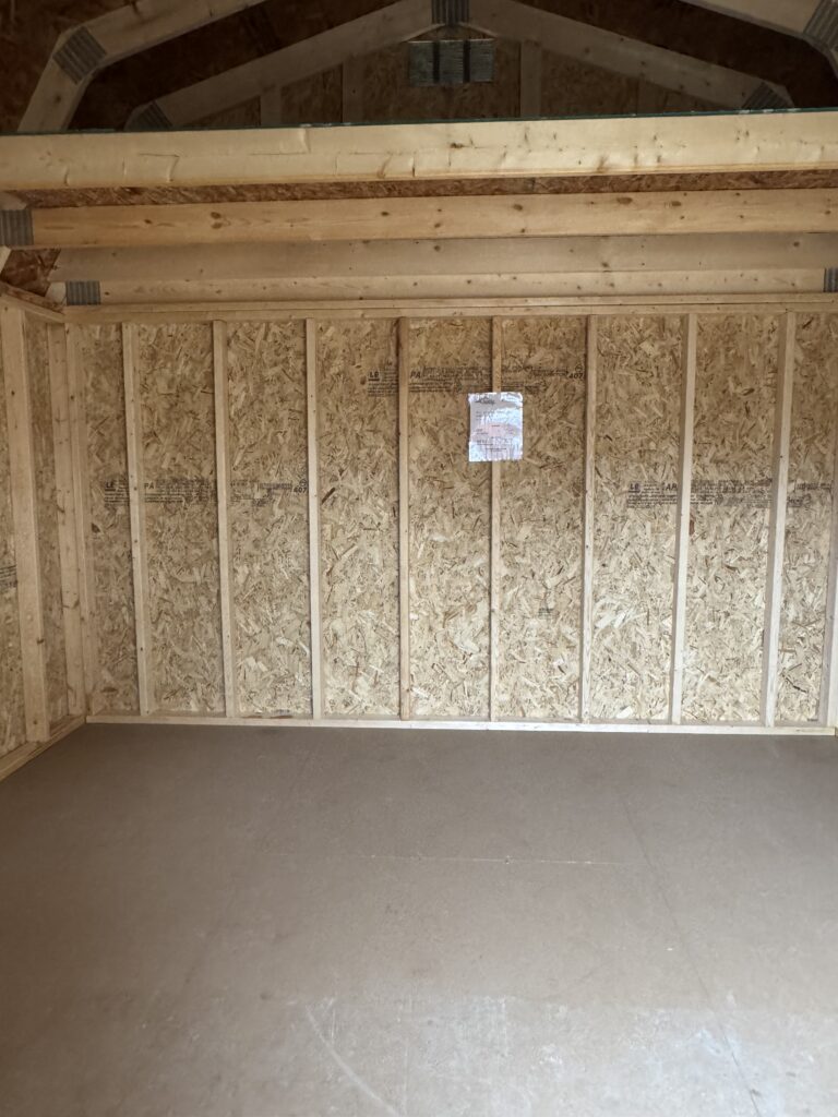 12 x 12 Lofted barn