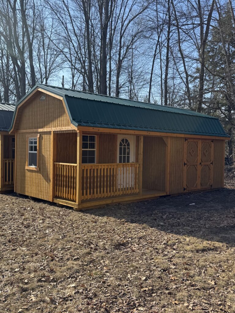 12 X 24 DELUXE SIDE-LOFTED CABIN
