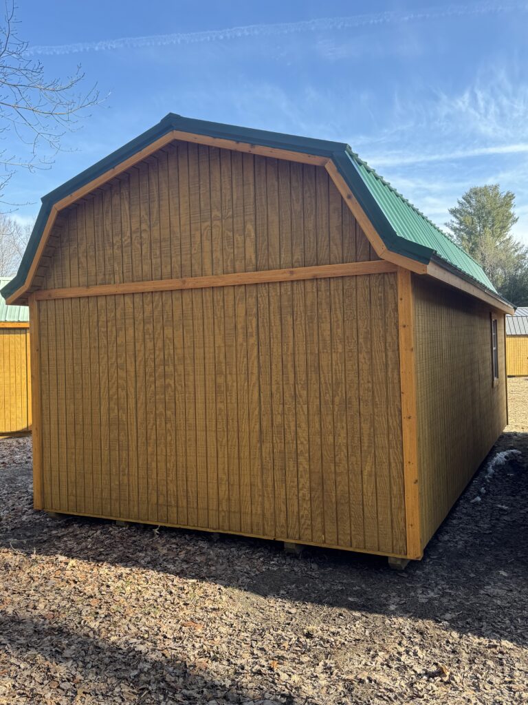 12 X 24 DELUXE SIDE-LOFTED CABIN