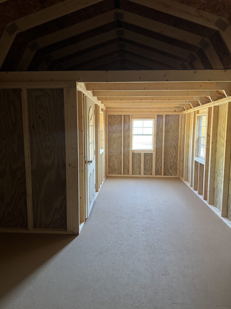 12 X 24 DELUXE SIDE-LOFTED CABIN