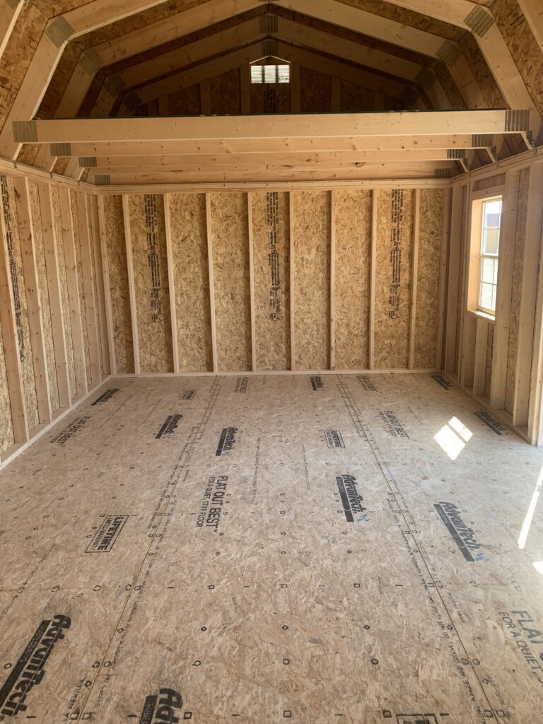 12x20 Lofted garden