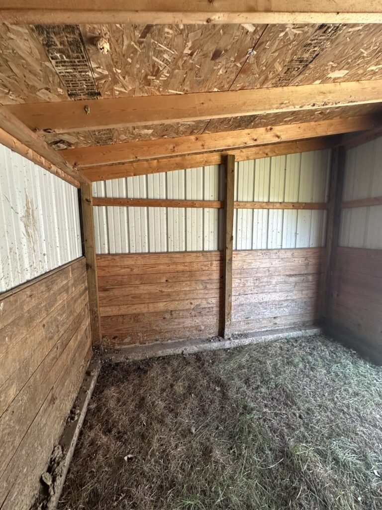 12 x 16 Horse Shelter