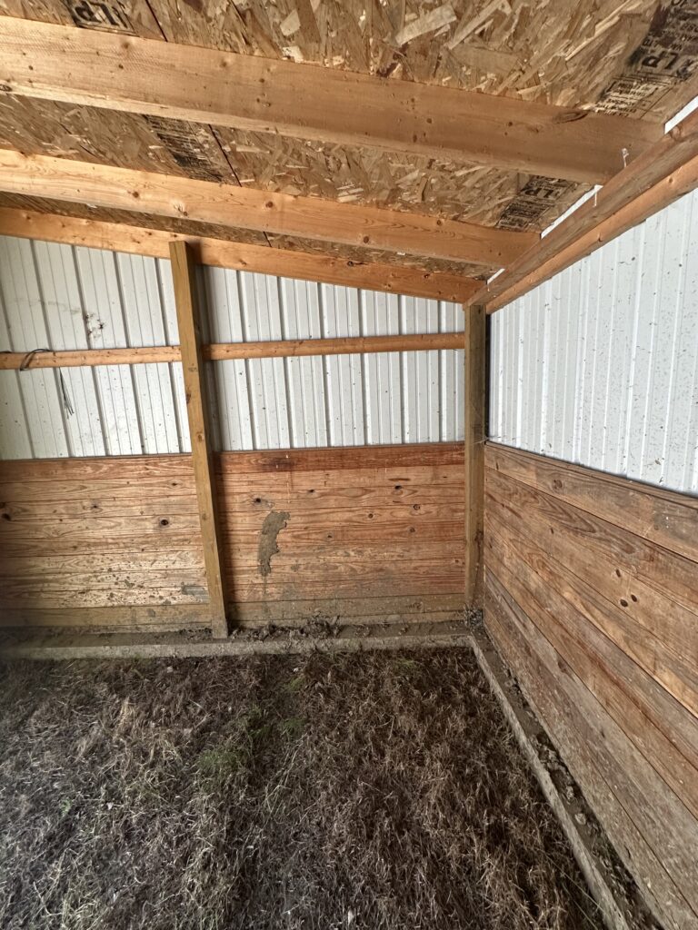 12 x 16 Horse Shelter