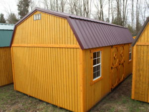 12x20 lofted garden shed in michigan