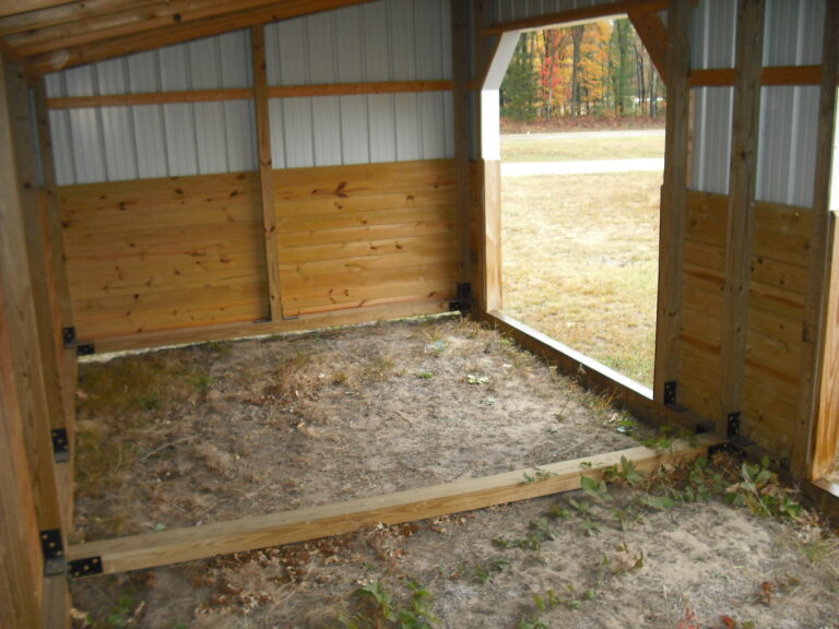 quality build horse shelter in michigan
