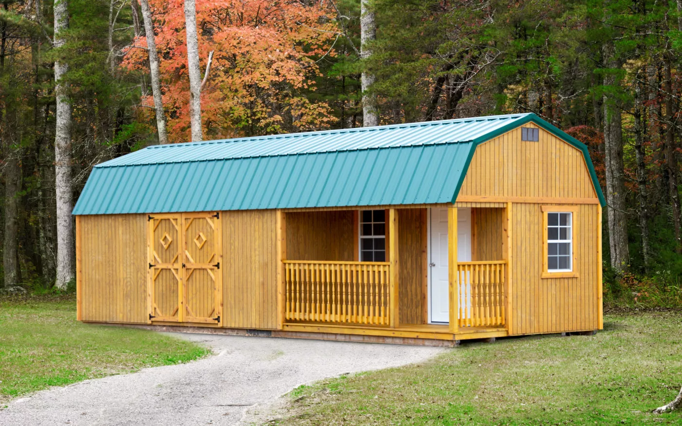 Side Lofted Cabin For Sale In Evart, Michigan