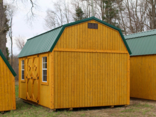 10x16 lofted garden shed in michigan