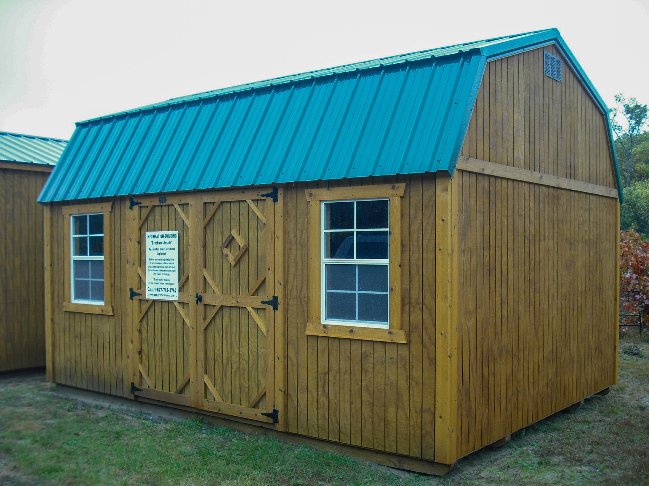 lofted garden shed in michigan