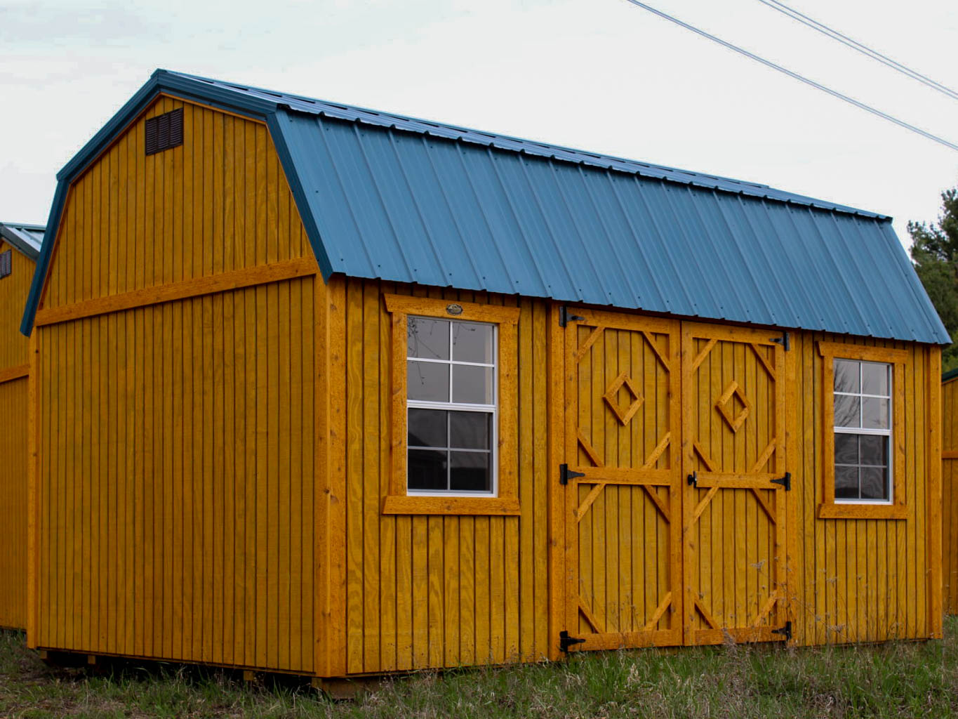 quality 10x16 lofted garden shed in michigan 