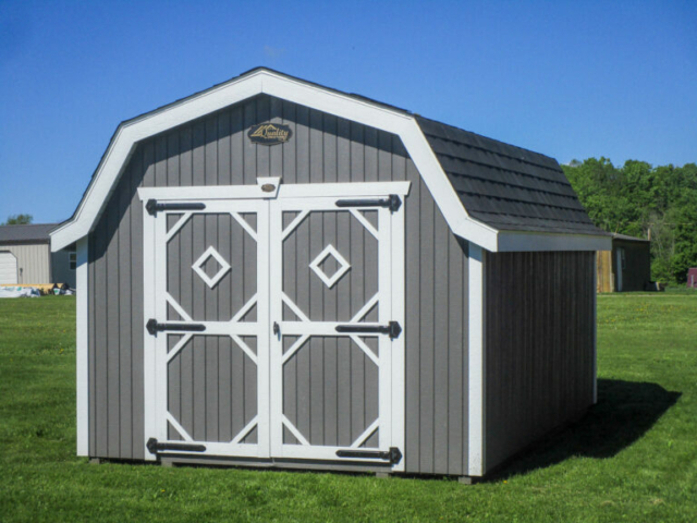 quality small 10x16 deluxe minibarn