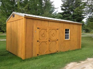 amish built garden shed michigan