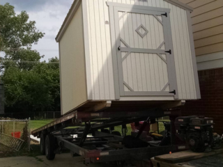garden shed delivery michigan