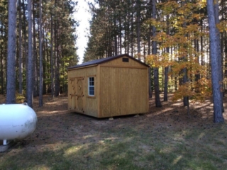 garden shed for sale in cadillac michigan